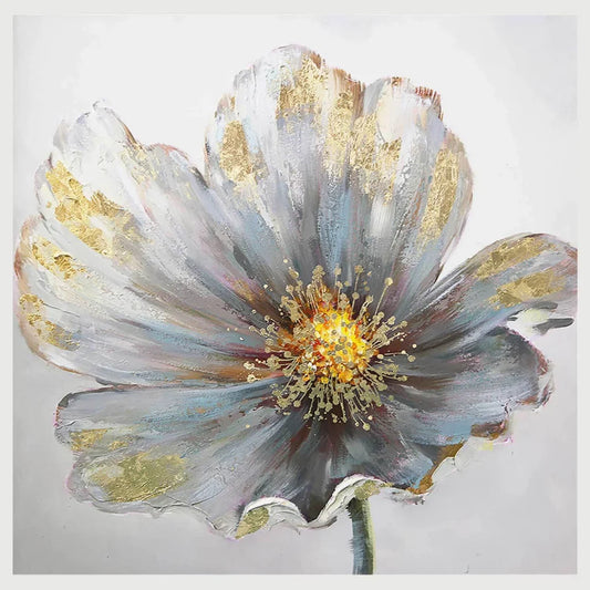 OIL PAINTING ART YO FLOWER BLOSSOM 80X80