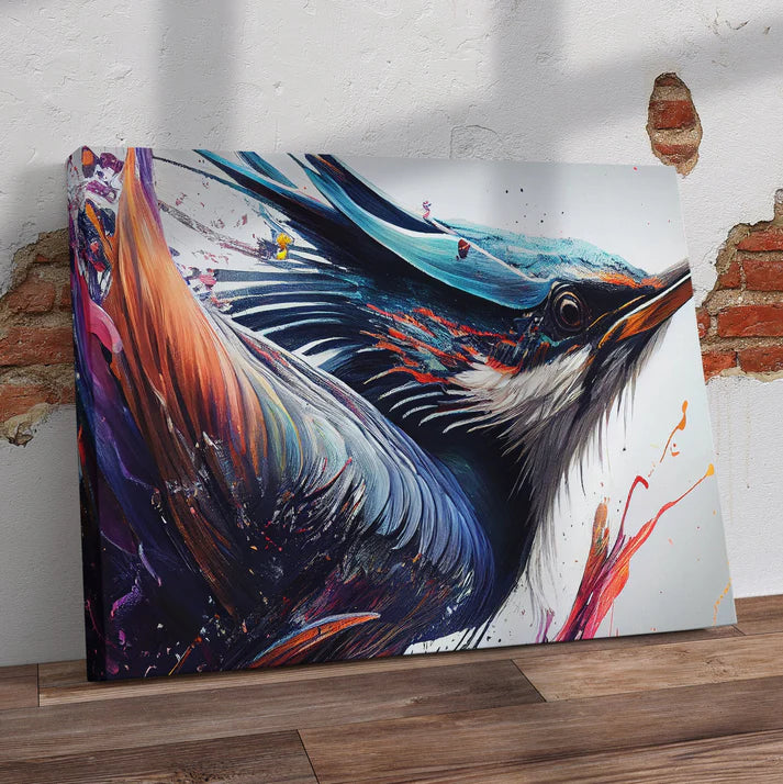 Humming Bird Pre-Printed Canvas