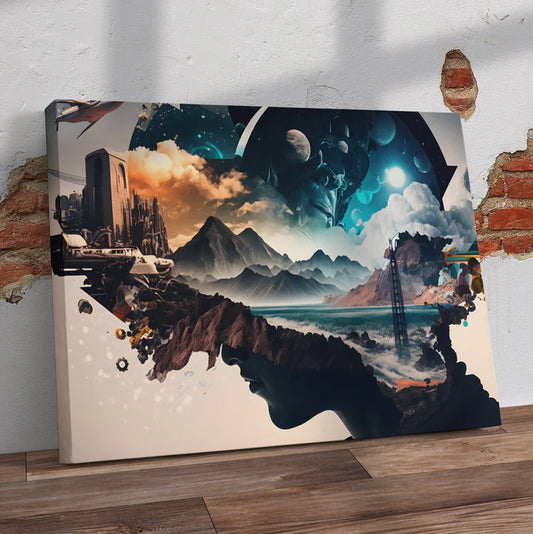 Inside Your Head Pre-Printed Canvas