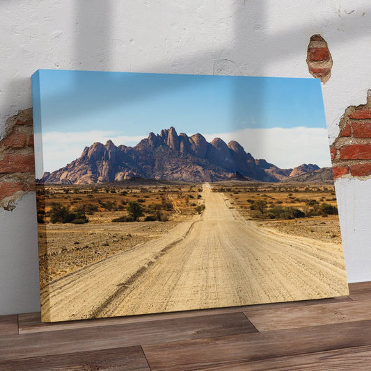 Spitzkopp Mountain Pre-Printed Canvas